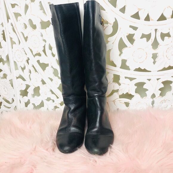 EUC Steven by Steve Madden Leather Boots 7M - Picture 1 of 7